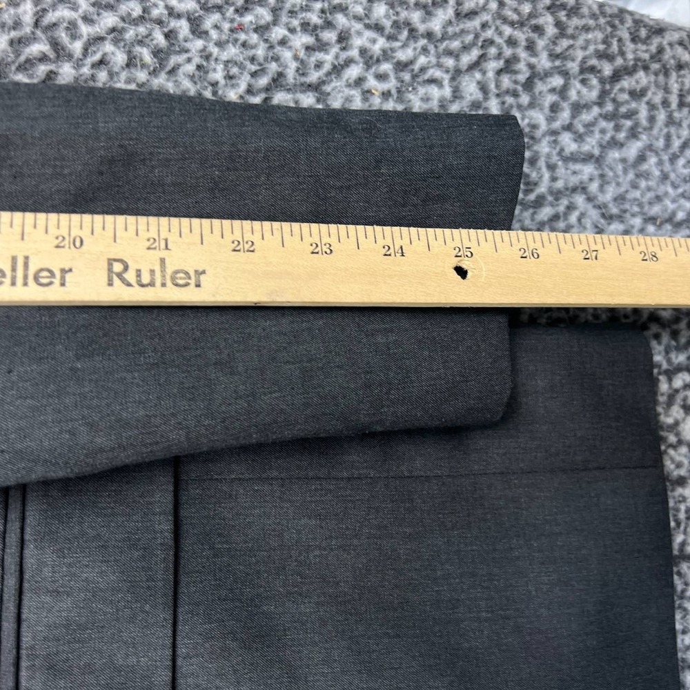 Van Heusen Suit Jacket Blazer Men 54R Gray Two Button Charcoal 54 Regular - Picture 8 of 9